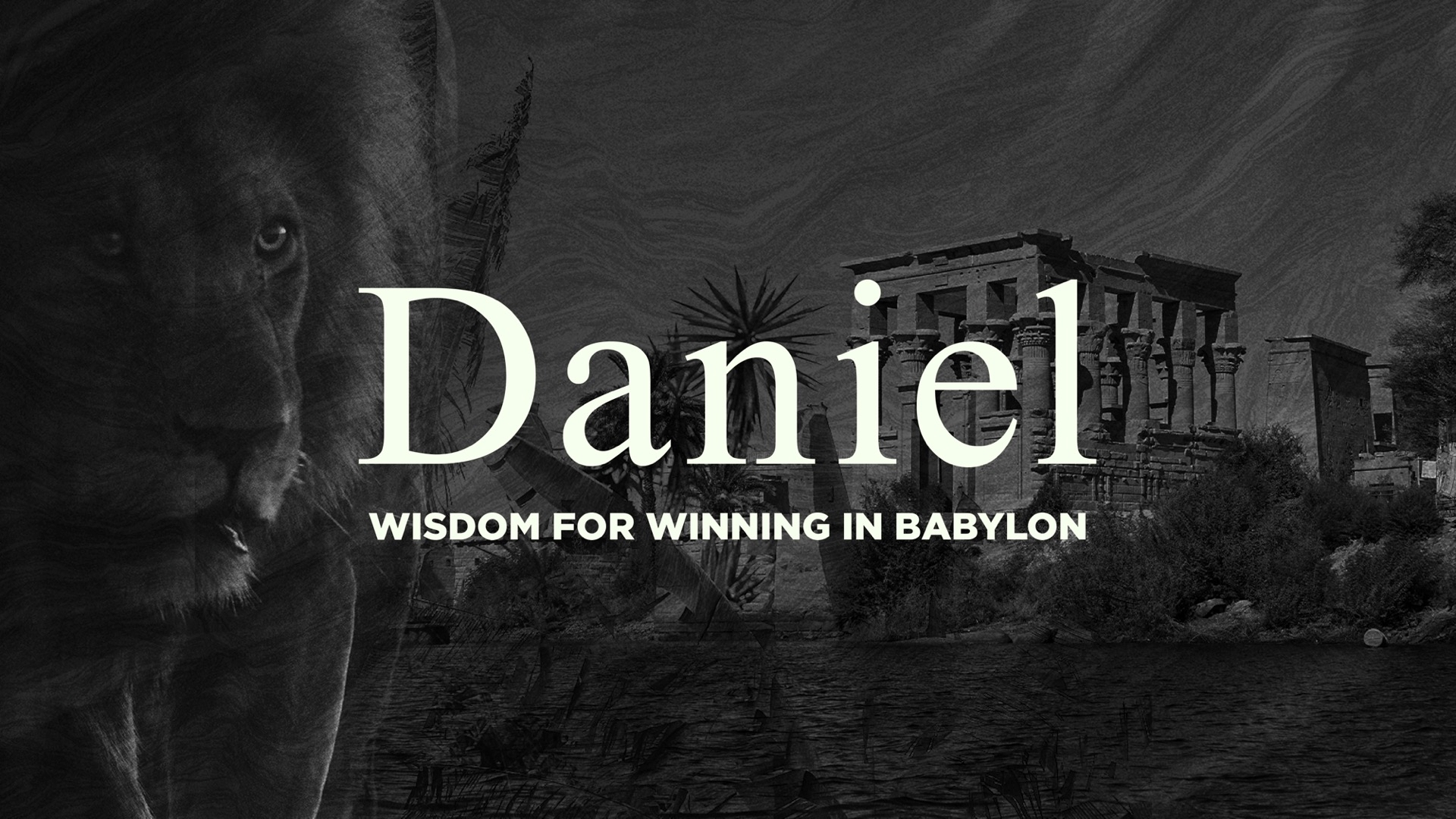 Daniel, Wisdom For Winning In Babylon